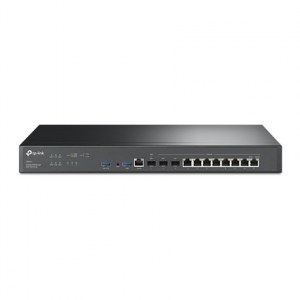 TP-LINK | Omada VPN Router with 10G Ports | ER8411 | Mbit/s | 10/100/1000 Mbit/s | Ethernet LAN (RJ-45) ports 8 | Mesh Support N